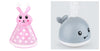 Kidlova 4-Player Dice Game 2set New Baby Bathroom Bath Electric Induction Whale Spray Small Toy