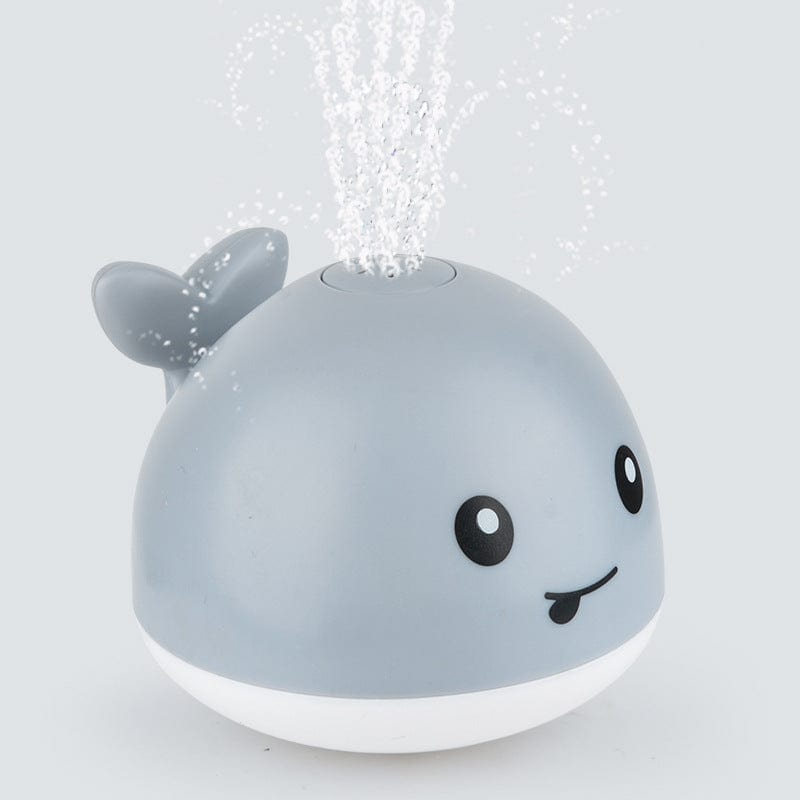 Kidlova 4-Player Dice Game Grey New Baby Bathroom Bath Electric Induction Whale Spray Small Toy