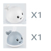 Kidlova 4-Player Dice Game SetA New Baby Bathroom Bath Electric Induction Whale Spray Small Toy