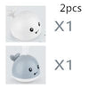 Kidlova 4-Player Dice Game SetA2pcs New Baby Bathroom Bath Electric Induction Whale Spray Small Toy