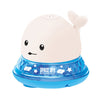 Kidlova 4-Player Dice Game White blue New Baby Bathroom Bath Electric Induction Whale Spray Small Toy