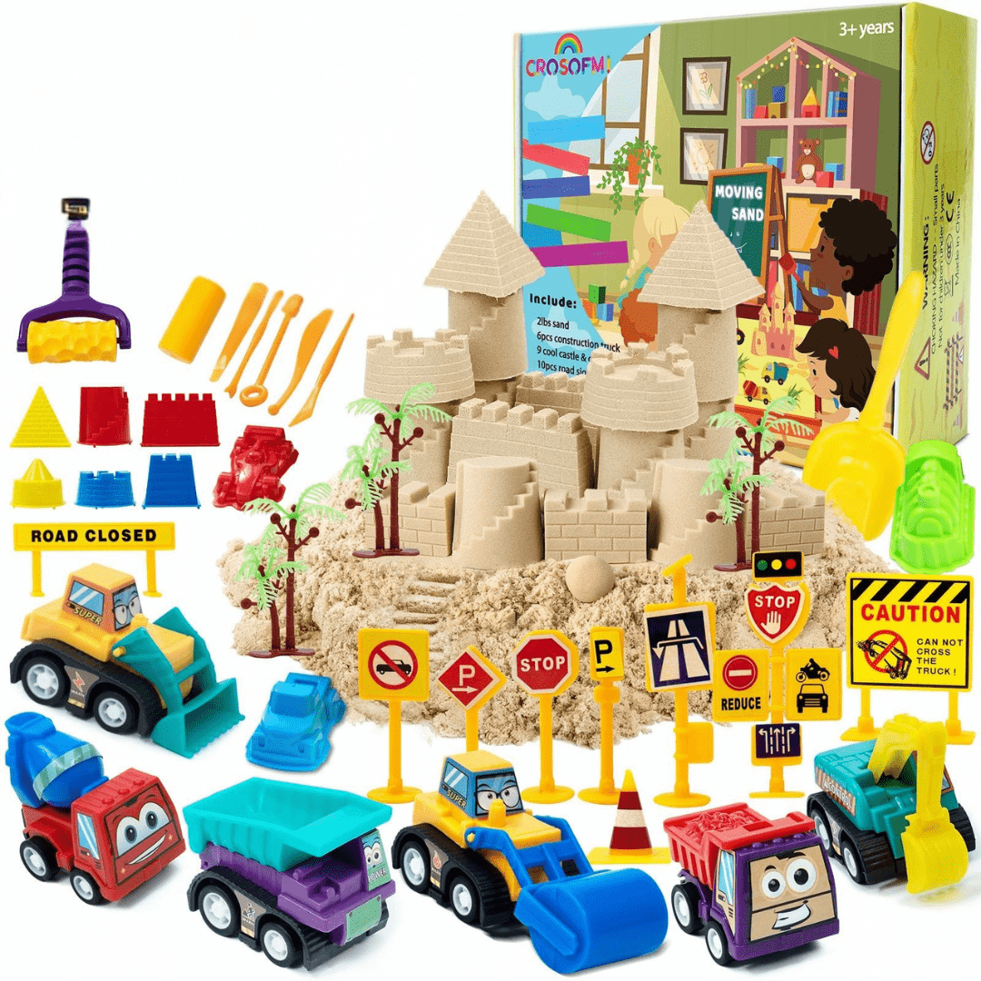 Montessori Construction Play Sand Set PlaySand Kit